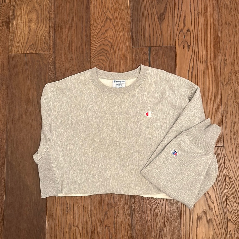 Champion cropped crew neck